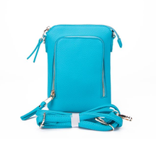 Load image into Gallery viewer, Pretty Persuasions - P25006 Zipper Front Small Crossbody Bag: 17 Green