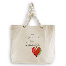 Load image into Gallery viewer, French Graffiti - Love the Place You Call Home with Location: Dishtowel / -