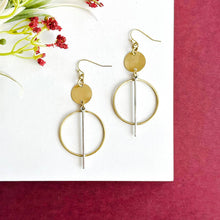 Load image into Gallery viewer, WorldFinds - Open Pendulum Earrings