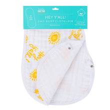 Load image into Gallery viewer, Hey Y'all Burp/Bib Combo (Unisex)