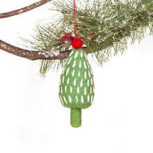 Load image into Gallery viewer, rockflowerpaper - HOLIDAY TREE GREEN Felt Ornament