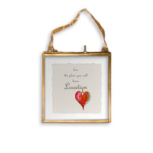 Load image into Gallery viewer, French Graffiti - Love the Place You Call Home with Location: Dishtowel / -