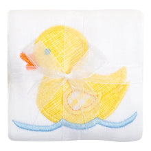 Load image into Gallery viewer, Yellow Duck Burp Cloth
