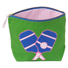 Load image into Gallery viewer, rockflowerpaper - PICKLEBALL GREEN Pouch Large