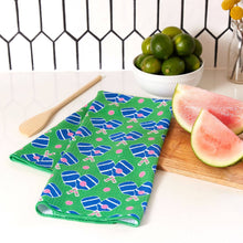 Load image into Gallery viewer, PICKLEBALL FUN blu Kitchen Tea Towel