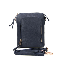 Load image into Gallery viewer, Pretty Persuasions - P25006 Zipper Front Small Crossbody Bag: 17 Green