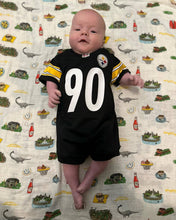Load image into Gallery viewer, Little Hometown - Pittsburgh Baby Swaddle Blanket