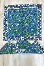 Load image into Gallery viewer, Sage & Blue Napkin Set