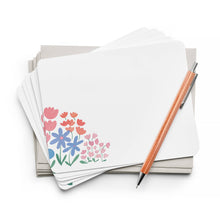 Load image into Gallery viewer, E. Frances Paper - Flower Patch Flat Notes (Boxed set of 8 Notecards)