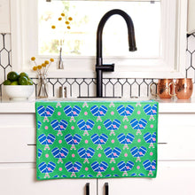 Load image into Gallery viewer, PICKLEBALL FUN blu Kitchen Tea Towel