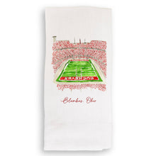 Load image into Gallery viewer, French Graffiti - Ohio State University Football Stadium: Dishtowel / Remove Words / -