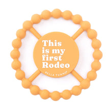 Load image into Gallery viewer, Bella Tunno - First Rodeo Happy Teether: Orange