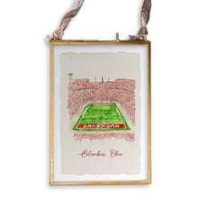 Load image into Gallery viewer, French Graffiti - Ohio State University Football Stadium: Dishtowel / Remove Words / -