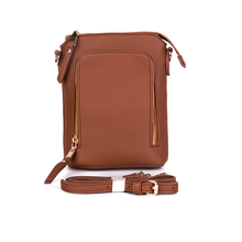 Load image into Gallery viewer, Pretty Persuasions - P25006 Zipper Front Small Crossbody Bag: 17 Green