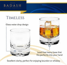 Load image into Gallery viewer, Badash - Galaxy 4 Pc. Set of Double Rocks Glass for Scotch & Bourbon