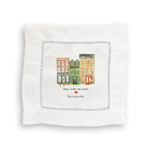 Load image into Gallery viewer, French Graffiti - Small Town Big Heart with Location: Dishtowel / -