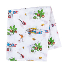 Load image into Gallery viewer, Ohio Baby: Muslin Cotton Baby Swaddle Blanket (Unisex)