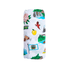 Load image into Gallery viewer, West Virginia Baby Muslin Swaddle Receiving Blanket