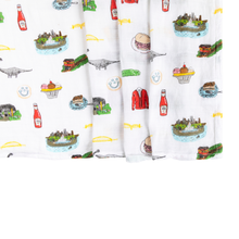 Load image into Gallery viewer, Little Hometown - Pittsburgh Baby Swaddle Blanket