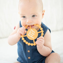Load image into Gallery viewer, Bella Tunno - First Rodeo Happy Teether: Orange