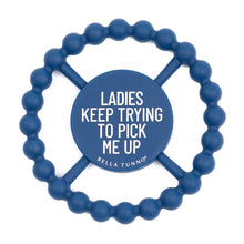 Load image into Gallery viewer, Bella Tunno - Ladies Pick Me Up Happy Teether: Blue
