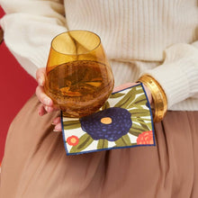 Load image into Gallery viewer, rockflowerpaper - HARVEST SUNSHINE Reusable Eco Cocktail Napkins, set of 8