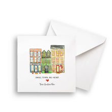 Load image into Gallery viewer, French Graffiti - Small Town Big Heart with Location: Dishtowel / -