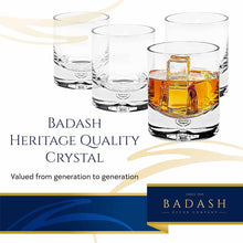 Load image into Gallery viewer, Badash - Galaxy 4 Pc. Set of Double Rocks Glass for Scotch & Bourbon