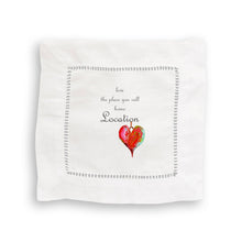 Load image into Gallery viewer, French Graffiti - Love the Place You Call Home with Location: Dishtowel / -