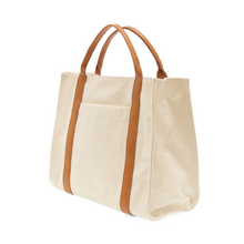 Load image into Gallery viewer, TONI LARGE CANVAS TOTE