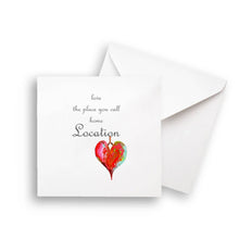 Load image into Gallery viewer, French Graffiti - Love the Place You Call Home with Location: Dishtowel / -