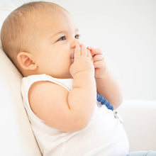 Load image into Gallery viewer, Bella Tunno - Navy Pacifier Clip