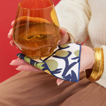 Load image into Gallery viewer, rockflowerpaper - ANEMONE POPPY Reusable Eco Cocktail Napkins, set of 8