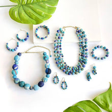 Load image into Gallery viewer, WorldFinds - Kantha Azure Bauble Bracelet