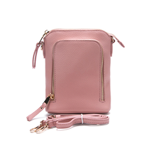 Load image into Gallery viewer, Pretty Persuasions - P25006 Zipper Front Small Crossbody Bag: 17 Green
