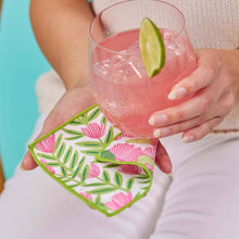 Load image into Gallery viewer, rockflowerpaper - POPPY PAPAVER Reusable Eco Cocktail Napkins, set of 8