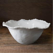 Load image into Gallery viewer, Vida Alegria Large Bowl White
