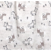 Load image into Gallery viewer, Horse and Bird Ruffle Baby Jumpsuit