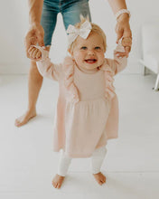 Load image into Gallery viewer, Milan Knit Ruffle & Bobbie Baby Girl Dress