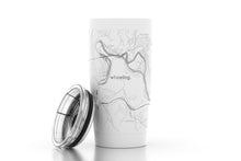 Load image into Gallery viewer, Wheeling City Map Insulated Tumbler