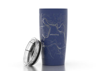 Load image into Gallery viewer, Wheeling City Map Insulated Tumbler