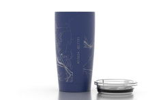 Load image into Gallery viewer, Wheeling City Map Insulated Tumbler