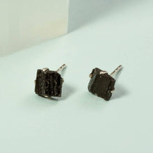 Load image into Gallery viewer, Luna Norte - Raw Beauty Post Earrings- Genuine Stone: Moonstone
