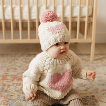 Load image into Gallery viewer, Huggalugs - Sweetheart Crew Neck Sweater Baby &amp; Toddler: 0-6 months
