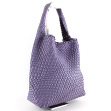 Load image into Gallery viewer, Pretty Persuasions - P23067 Woven Hobo Bag w/Cosmetic Pouch: 04 Brown
