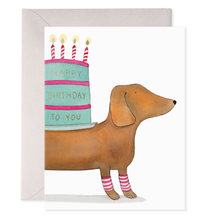 Load image into Gallery viewer, E. Frances Paper - Slinky Dog Birthday Wishes | Birthday Greeting Card
