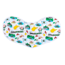 Load image into Gallery viewer, Little Hometown - Baby Burp Cloth &amp; Bib Combo: West Virginia
