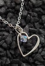 Load image into Gallery viewer, Sosie Designs - Silver Open Your Heart Necklace
