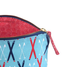 Load image into Gallery viewer, rockflowerpaper - SKI TIME Pouch, Medium
