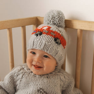 Fire Engine Beanie Hat   M (6-24 months)